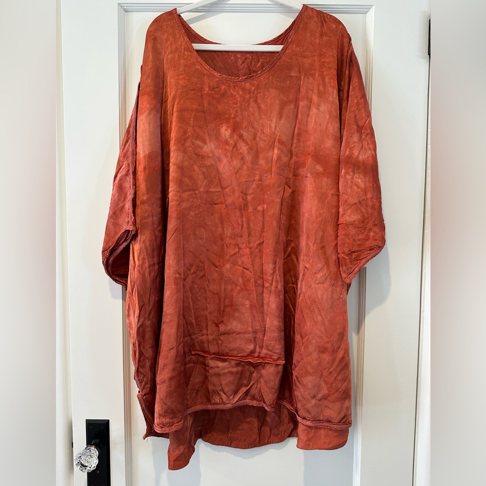 Blue Fish Abalone Tunic on Sienna - Unprinted
